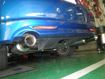 CL7 アコードユーロR 無限マフラー装着!! | Viper Blog CL7 アコードユーロR 無限マフラー装着!! | Viper Blog