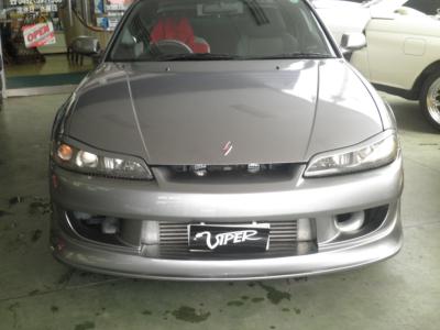 S15 Vertexアイライン装着 | Viper Blog