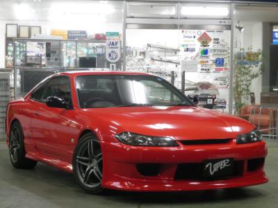 S15 シルビア ベルテックス Lang フロントバンパー 割れ有　手渡し限定 S15 シルビア ベルテックス Lang フロントバンパー 割れ有手渡し限定