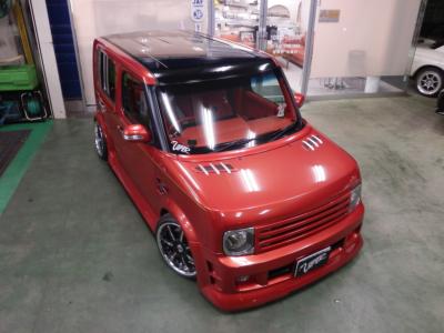 日産キューブBZ11ベース ハコスカGTR風フルキット ゲメッセネ 