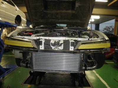 S14シルビア HPI前置きインタークーラー取付 | Viper Blog S14シルビア HPI前置きインタークーラー取付 | Viper Blog