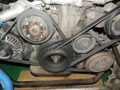 RPS13 180SX SR20クランクプーリー交換 | Viper Blog