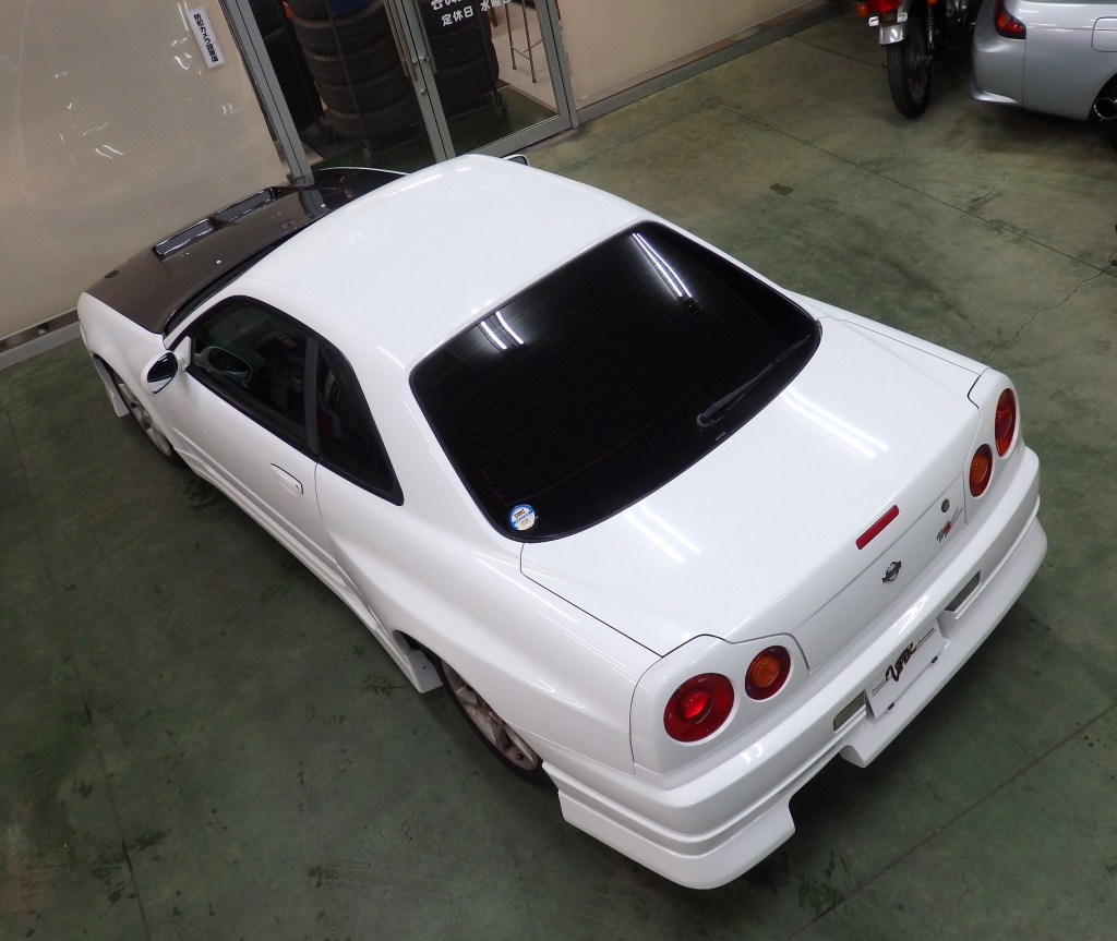 フェンダーカバー リア ER34 スカイライン