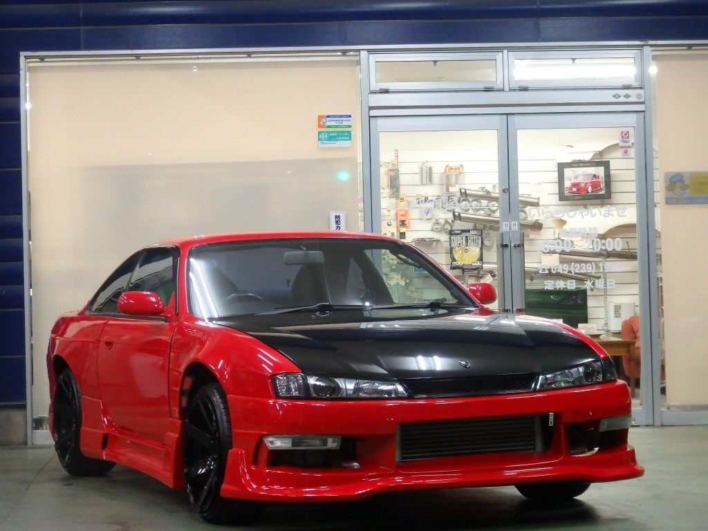 S14前期/後期 左右セット(+55mm)★シルビア （D134RF） ★オリジン リアフェンダー FRP