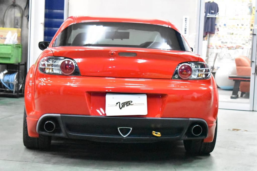 SE3PマツダRX-8のオールペイント完了です！ | Viper Blog