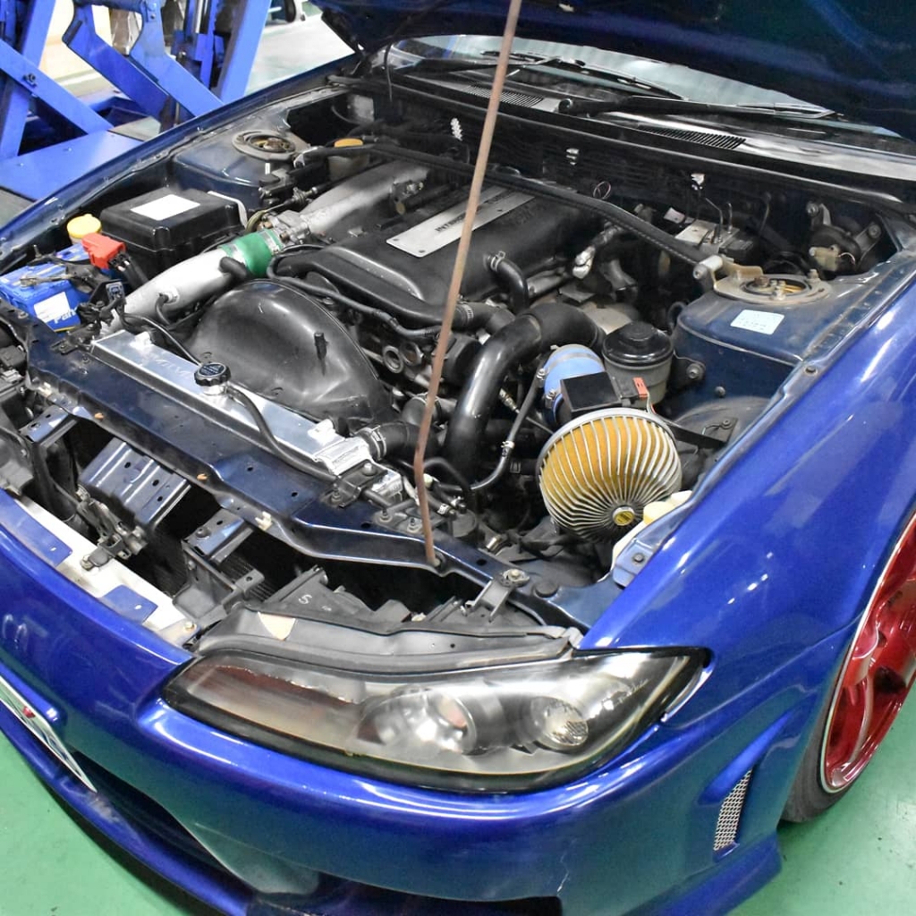 s15シルビアラジエター交換 | Viper Blog