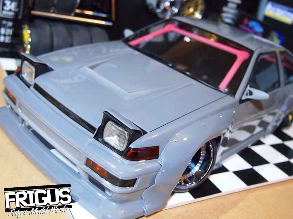 アディクション　リアルグレード　AE86トレノ　２Dr　制作済新品ラジコンホディ アディクション リアルグレード AE86トレノ 2Dr 制作済新品