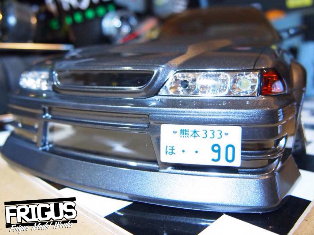 Round.75 オーダーボディ YOKOMO製 JZX100マークⅡ[ガン Round.75 オーダーボディ YOKOMO製 JZX100マークⅡ[ガン