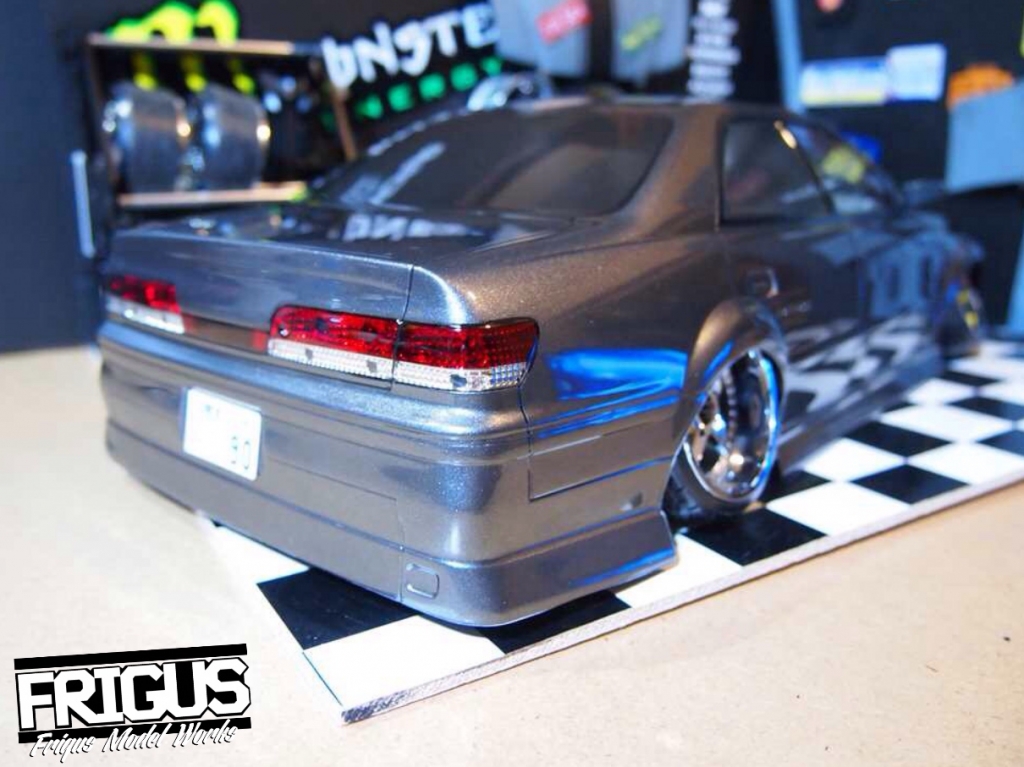 RC-art jzx100マークII 表塗り キャンディレッド RC-art jzx100マークII 表塗り キャンディレッド（Round.75