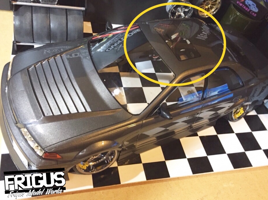 ラジコンボディ カスタムボディNO.44 JZX100マークⅡ ラジコン