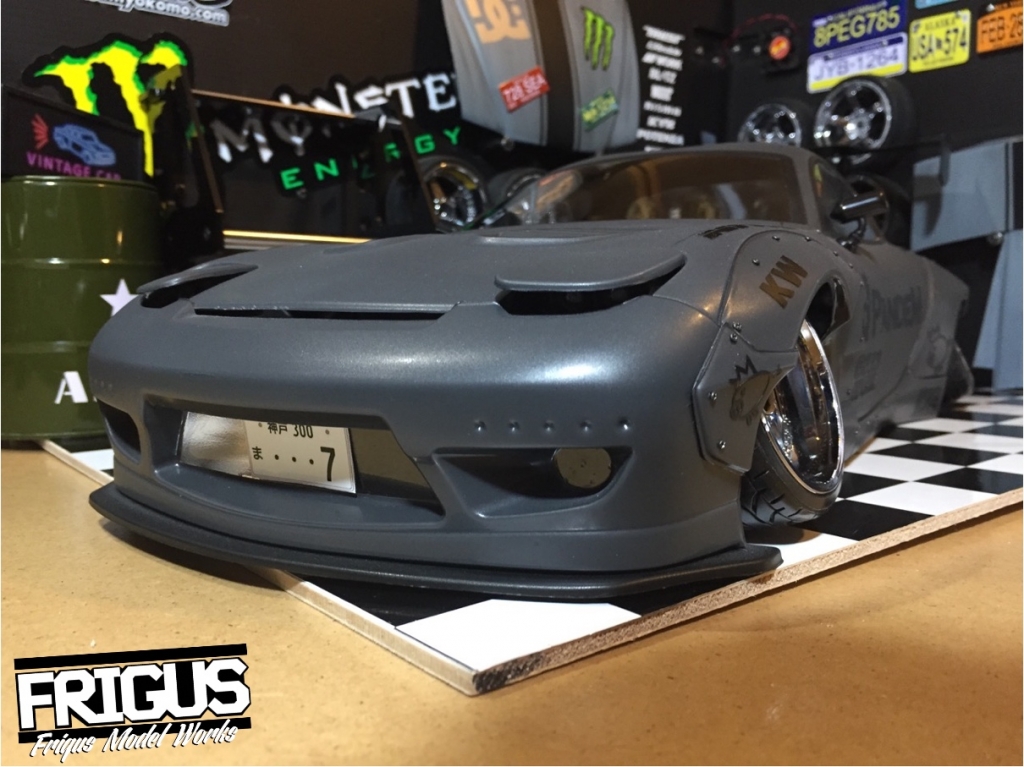 アディクション　ロケットバニーRX7 ドリラジボディ アディクション(ADDICTION)/AD-HB13/MAZDA RX-7 FD3S Rocket