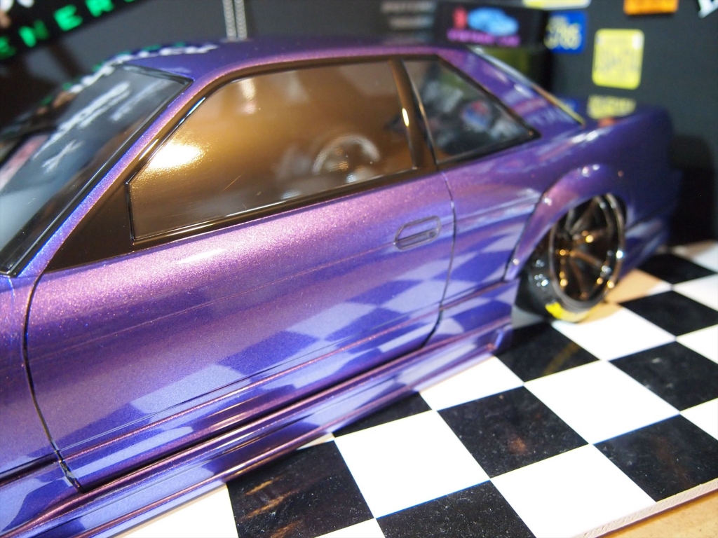 S13バリバリカスタムボディー ドリフト