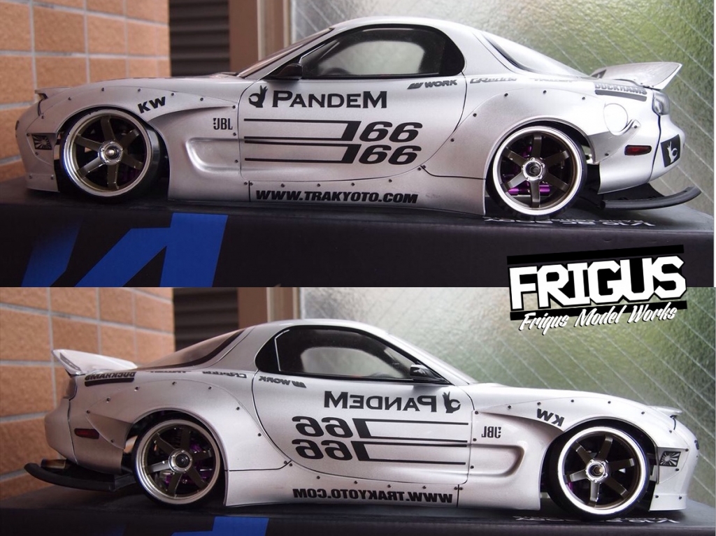 Round.83☆塗装済完成品☆ABCホビー製 RX-7 FD3S+ Round.83☆塗装済完成品☆ABCホビー製 RX-7 FD3S+