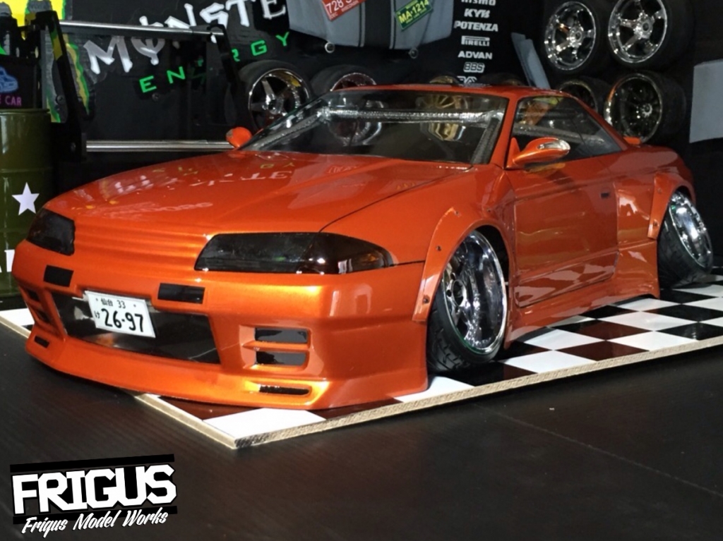 Round.80 【オーダーボディ】HPI製 スカイラインBNR32 GTR