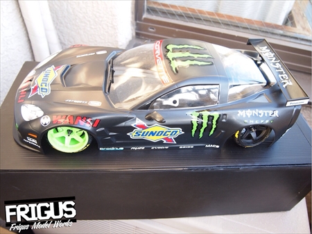 Round.104 【オーダーボディ】KillerBody製コルベットGT2（C6）Monster