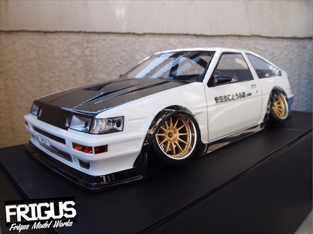 Round.105 ヨコモ製AE86レビン ツートンカラー オーダー