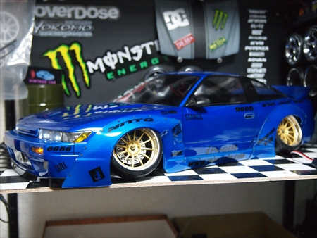 ABCホビー シルエイティ ロケバニVer. RCカー用ボディ 1/10 Round.115 【オーダーボディ】ABCホビー シルエイティ ロケバニ