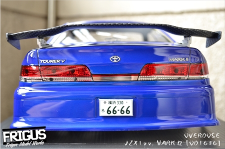 overdose 100系 マーク2 Toyota JZX100 Mark II WELD Wide Body Kit 1-10 Body Set