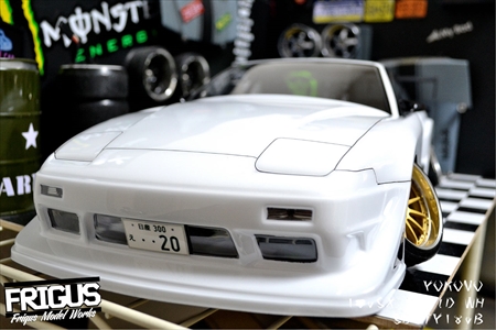 Round.146【オーダーボディ】ヨコモ180SX-ソリッドホワイト- [SD