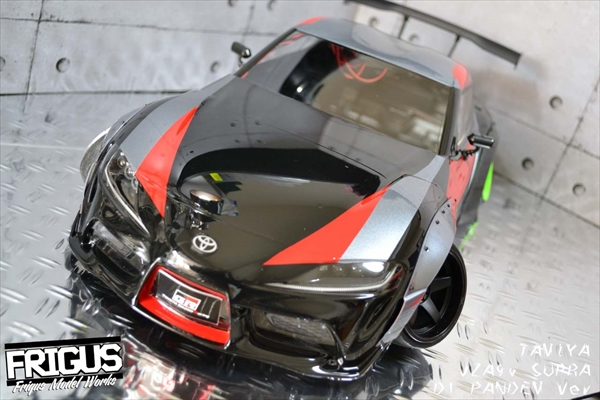 当店オリジナル塗装済みボディ 1/10 タミヤ GR スープラ(レッド
