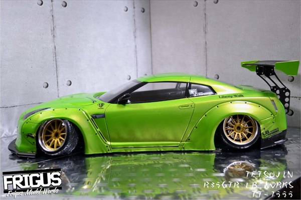 Round.151【SOLD】TETSUJIN R35GTR LBworks キャンディグリーン