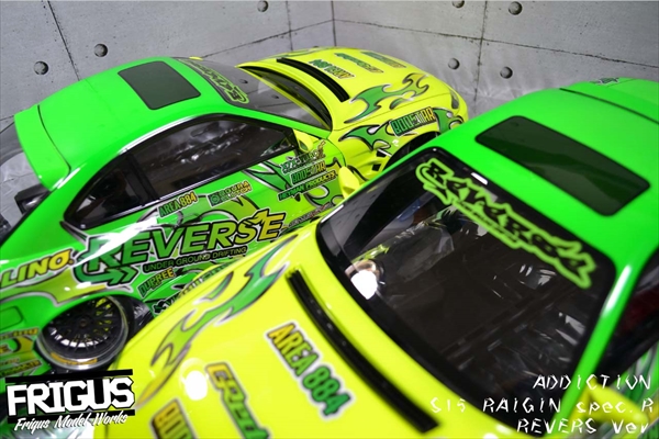 Round.152 ADDICTION S15シルビアORIGIN LABO雷神TYPE R [AD-HB2-1