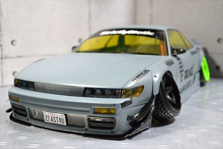 Round.184 ABCホビー製バリバリCUSTOM!! S13シルビア エアロカスタム改 Round.184 ABCホビー製バリバリCUSTOM!! S13シルビア エアロカスタム改