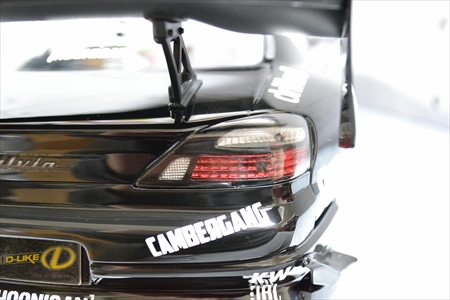 Round.193 D-like製 S15シルビア改 3カラーグラフィック塗装 Round.193 D-like製 S15シルビア改 3カラーグラフィック塗装