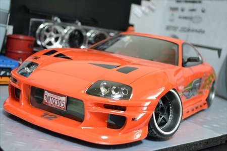 ERTL　1/18 スープラ　ワイルドスピード？　A80　TRD