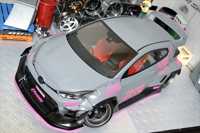 Round.197 アディクション製 GRヤリス PANDEM GXPA16 [AD-RB5] 3カラーグラフィック | FRIGUS MODEL  WORKS