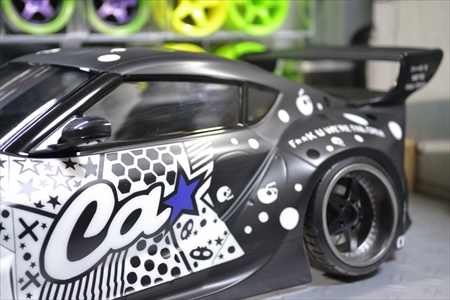 Round.227 ヨコモ製A90スープラ FAILCREW仕様パープル・フルペイント