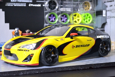 Round.233 DUNLOP デモカー TAMIYA TOYOTA 86 SP.1494 | FRIGUS
