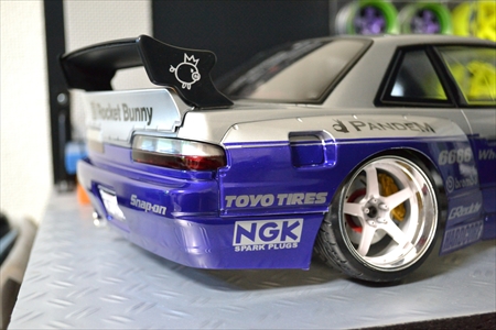Round.240 アディクション製 S13シルビアPANDEM 【AD-HB10】フル Round.240 アディクション製 S13シルビアPANDEM 【AD-HB10】フル