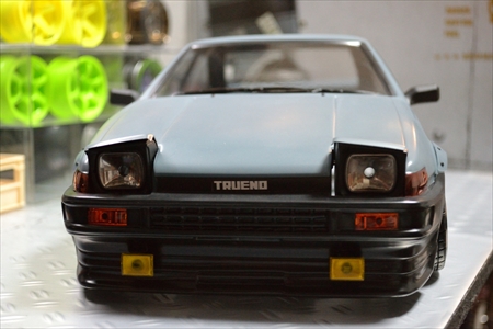 Round.244 パンドラ製AE86トレノ3DHB ブルーイッシュグレイ