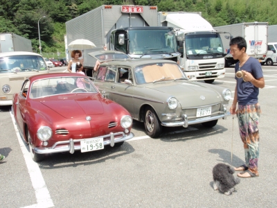 角テール カルマンギアキャンプイン若杉 戸倉峠