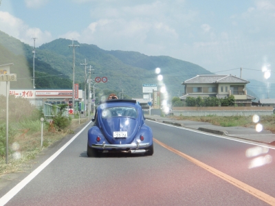 角テール カルマンギアキャンプイン若杉 戸倉峠