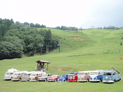 角テール カルマンギアキャンプイン若杉 戸倉峠