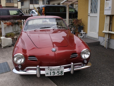 カルマンギア 角テール ワイパー交換