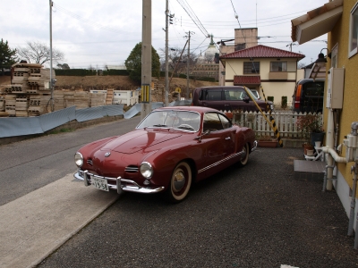 カルマンギア 角テール ワイパー交換