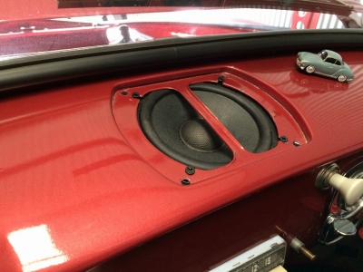 カルマンギア ダッシュ スピーカー 角テール