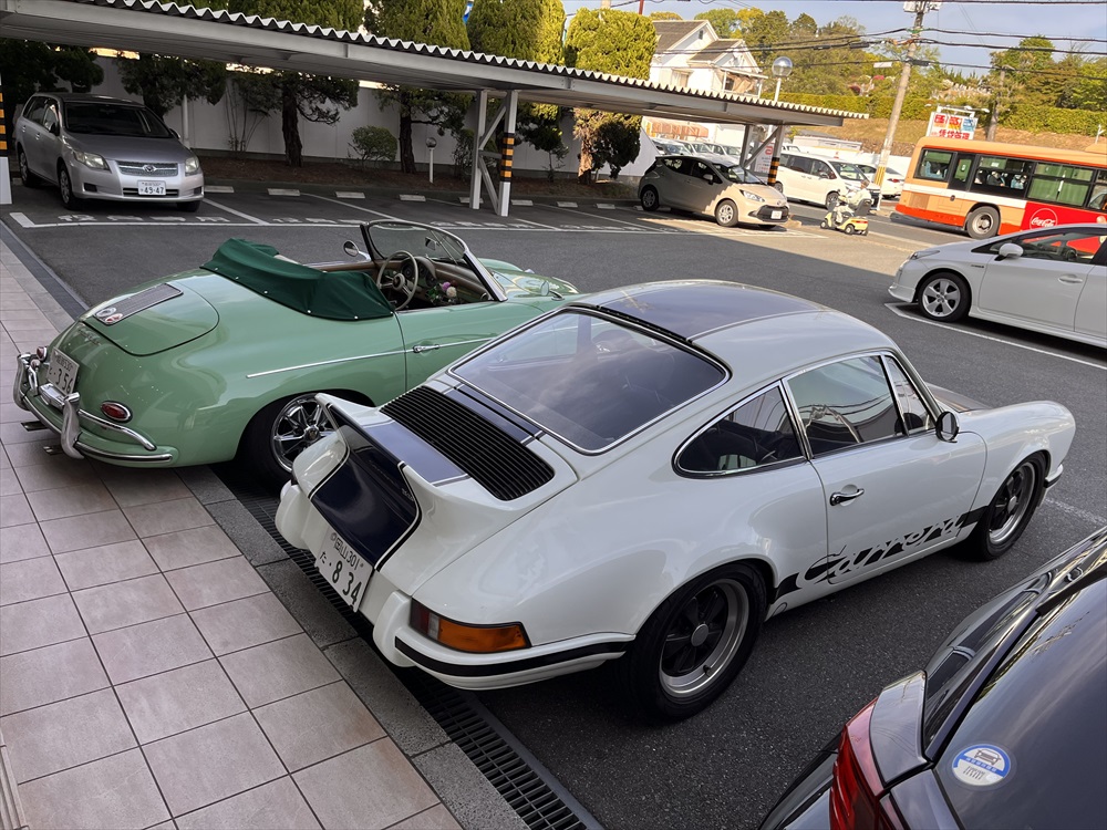 ポルシェ356 コンベックスミラーオーダーメイド 製作 356CONVEX
