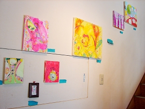 はまぐちさくらこ展示1