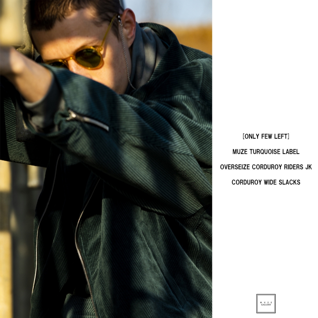 MUZE OVERSEIZE CORDUROY RIDERS JACKET