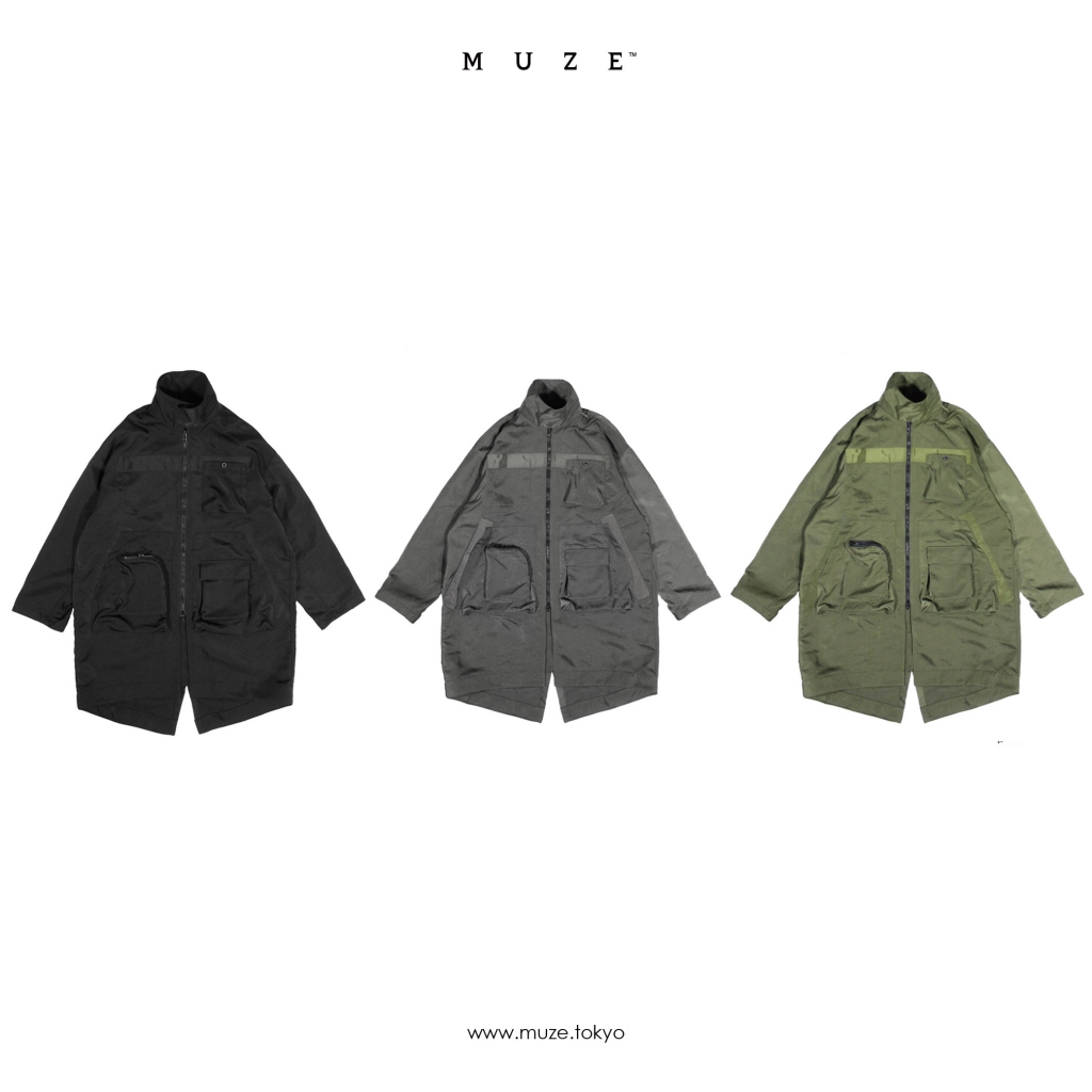 IN STORE NOW】MUZE TURQUOISE LABEL - OVERSIZE MODS COAT | MUZE