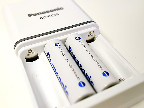 パナソニック 急速充電器 単3形・単4形 BQ-CC55