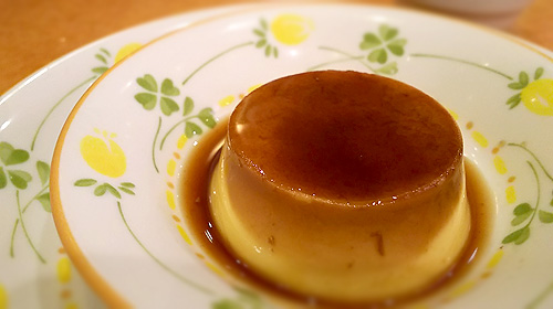 サイゼリヤのプリン