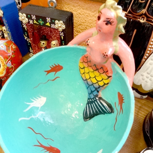 メキシコの人魚の小物入れ