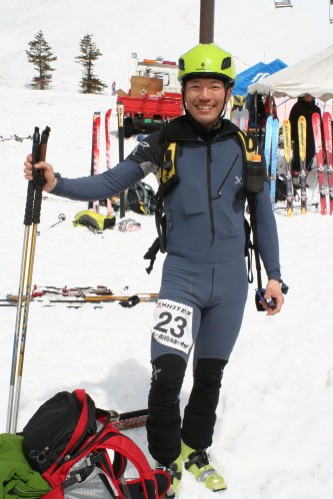山岳レース姿の僕です