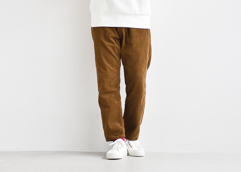 EEL / 冬の砂浜デニム、SASSAFRAS / FALL LEAF SPRAYER PANT | MONTARA 