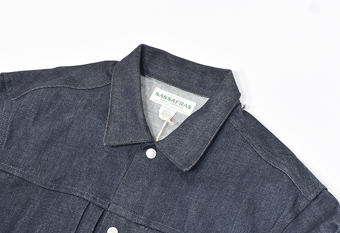SASSAFRAS (ササフラス) / Gardener Jacket / 13.5oz Broken